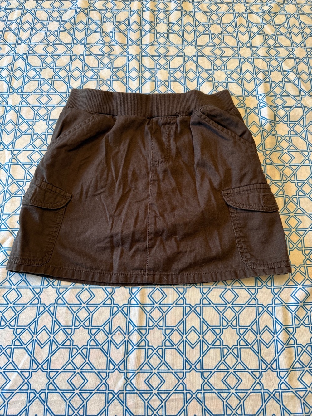 The Children's Place Girls Brown Cargo Skort